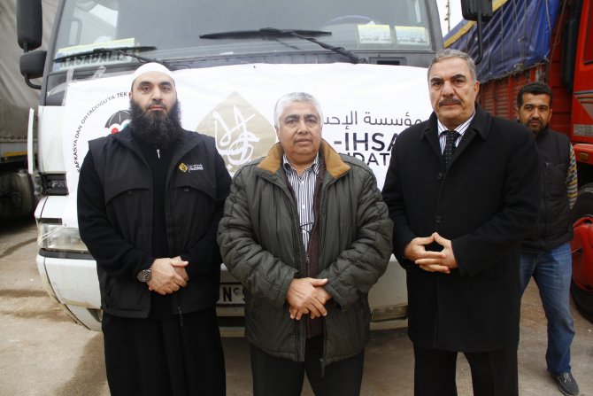 İMKANDER'den Halep'teki ihtiyaç sahiplerine gıda yardımı
