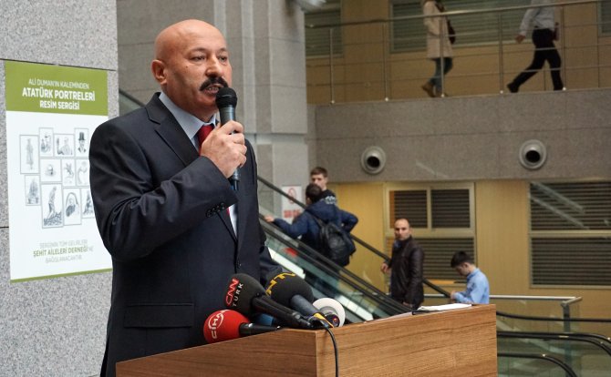 İstanbul Adliyesi’nde Atatürk sergisi