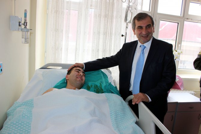 Yozgat'ta cezaevi nakil aracının devrilmesi