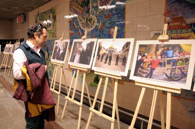 "Dur Yolcu Biraz da Kudüs'e Bak!" sergisi açıldı