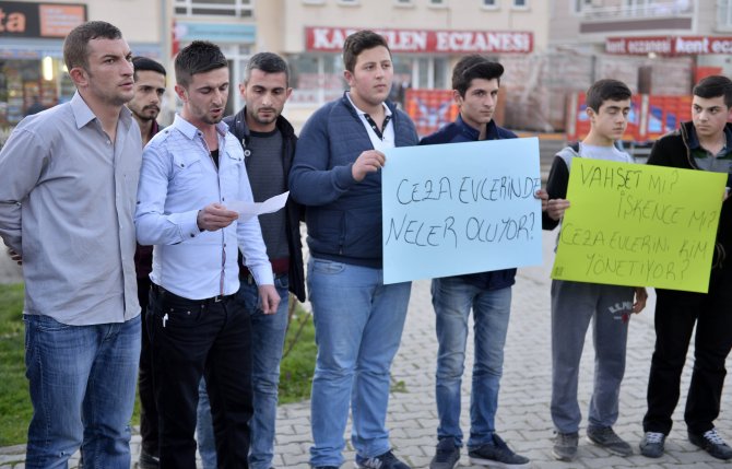 Düzce'de kendini yaralayan hükümlü hastaneye kaldırıldı