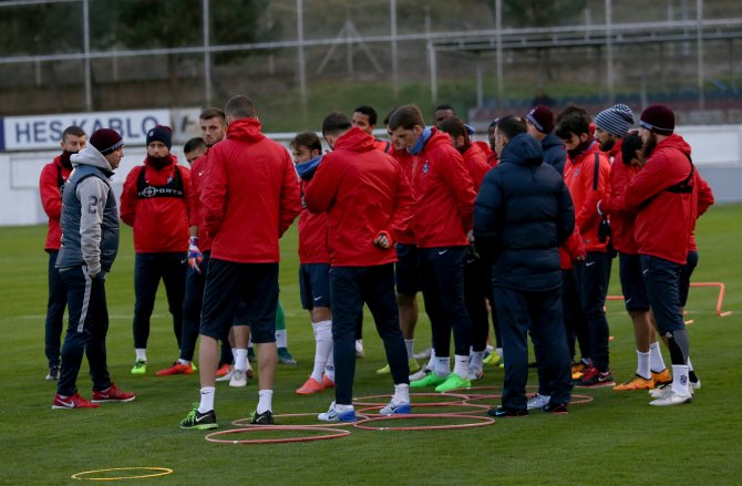 Trabzonspor, Osmanlıspor maçı hazırlıklarına başladı