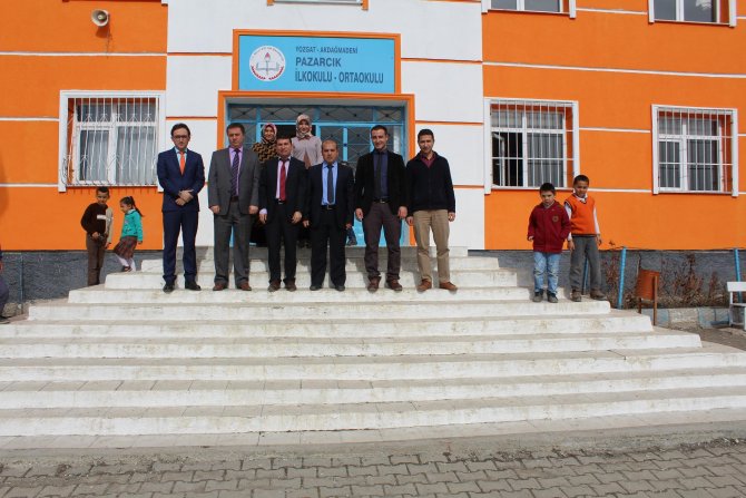Milli Eğitim Müdürü Karadağ'dan köy okullarına ziyaret