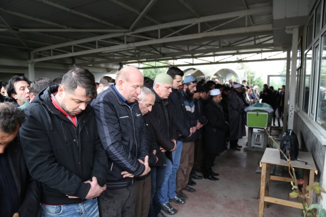 Milli karateci Burnaz'ın cenazesi toprağa verildi