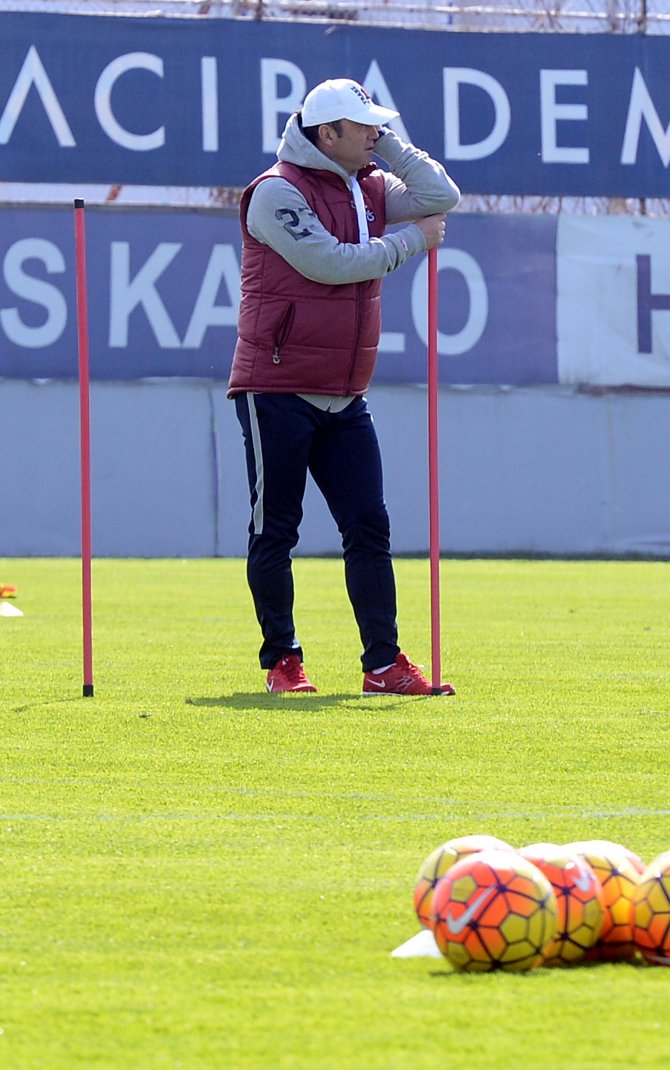 Trabzonspor, Osmanlıspor maçı hazırlıklarını sürdürüyor