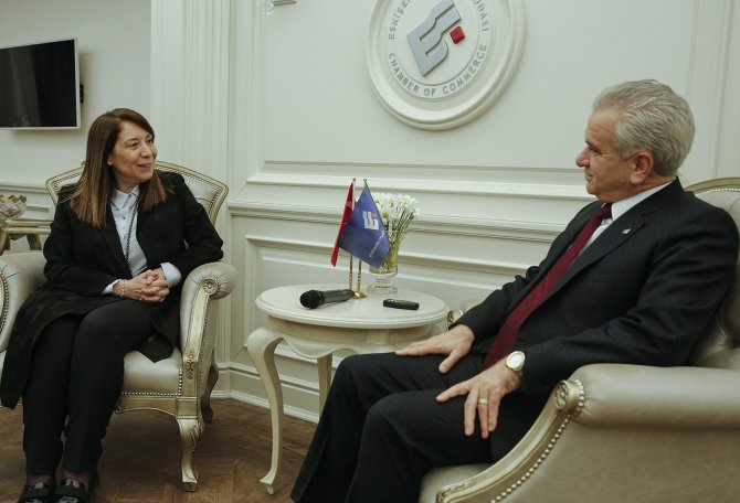 AK Parti Ekonomi İşleri Başkan Yardımcısı Günay'dan ETO'ya ziyaret