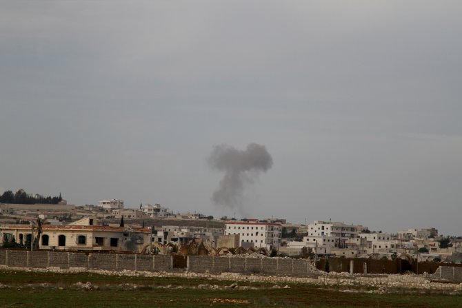Rusların Halep'te yerleşim yerlerine yönelik saldırısı