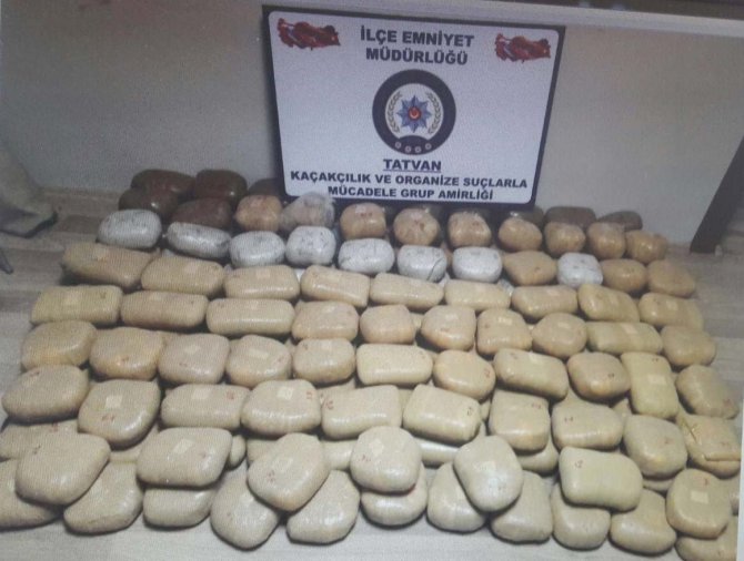 Bitlis merkezli uyuşturucu operasyonu