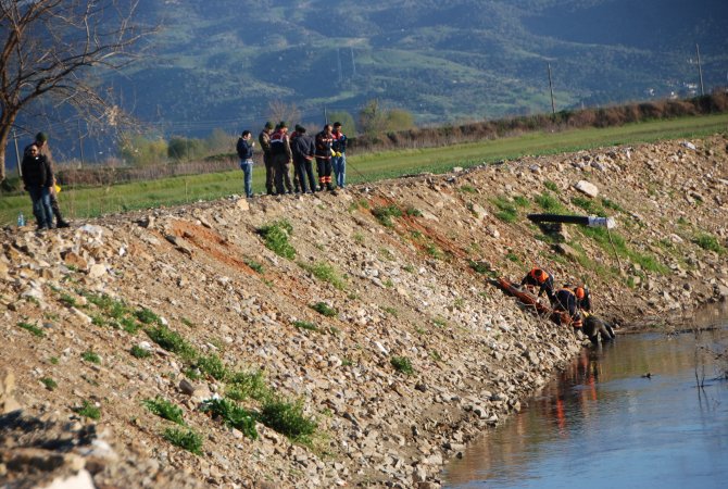 Büyük Menderes Nehri'nde ceset bulundu