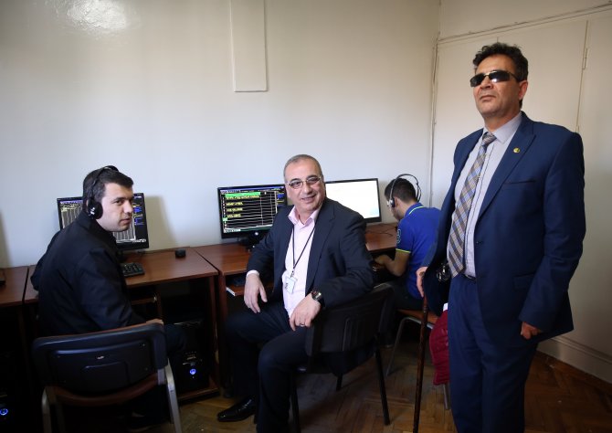 Görme engellilere "çağrı merkezi" eğitimi