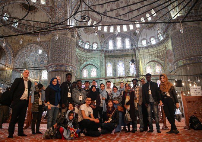 "Yerinde Tarih Projesi" katılımcıları İstanbul'da