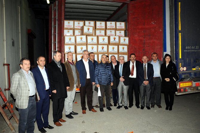 Samsun'dan terör mağdurlarına yardım