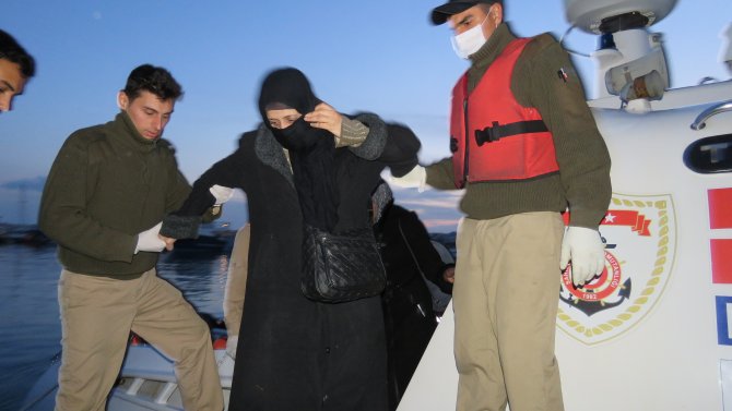 Çanakkale'de 107 yabancı uyruklu yakalandı