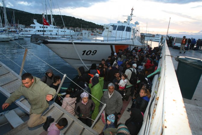 Ege'de yasa dışı geçişler