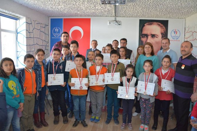 Kırşehir'de satranç turnuvası yapıldı