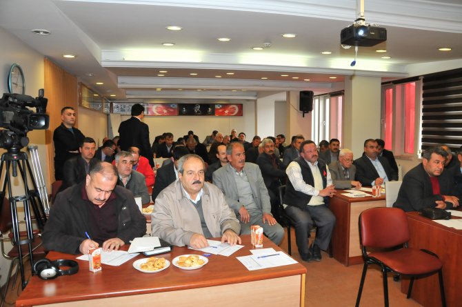 Başkan Akkaya muhtarlarla buluştu