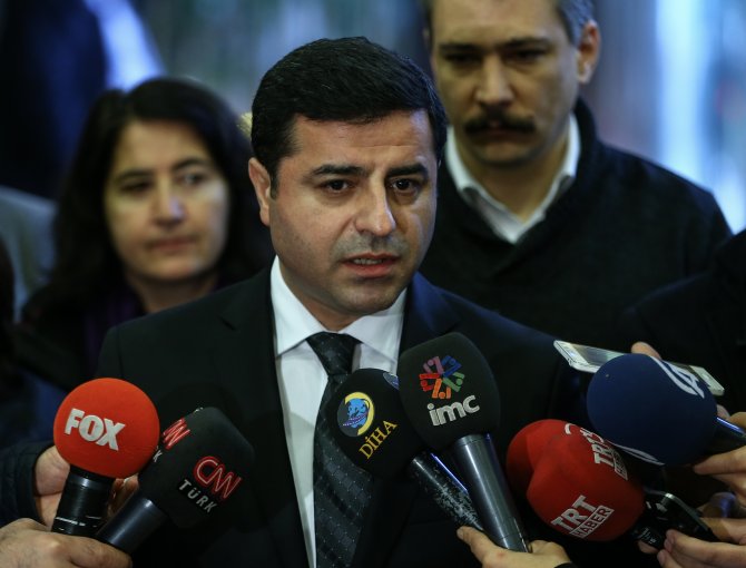 HDP Eş Genel Başkanı Demirtaş: