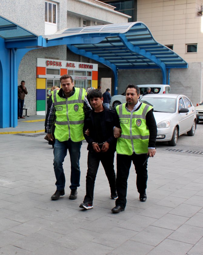 Telefonda dolandırıcılık zanlısı suçüstü yakalandı