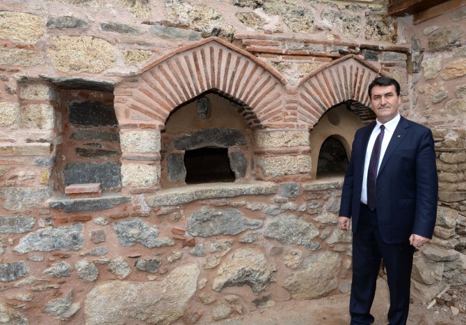 Somuncu Baba Evi'ndeki restorasyon çalışmaları