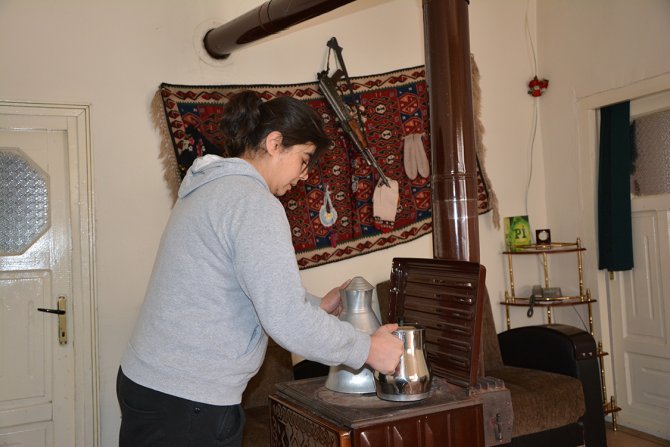 Kadın korucu resepsiyona davet edildi