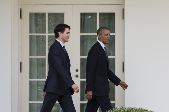 Obama, Trudeau'yu Beyaz Saray'da ağırladı