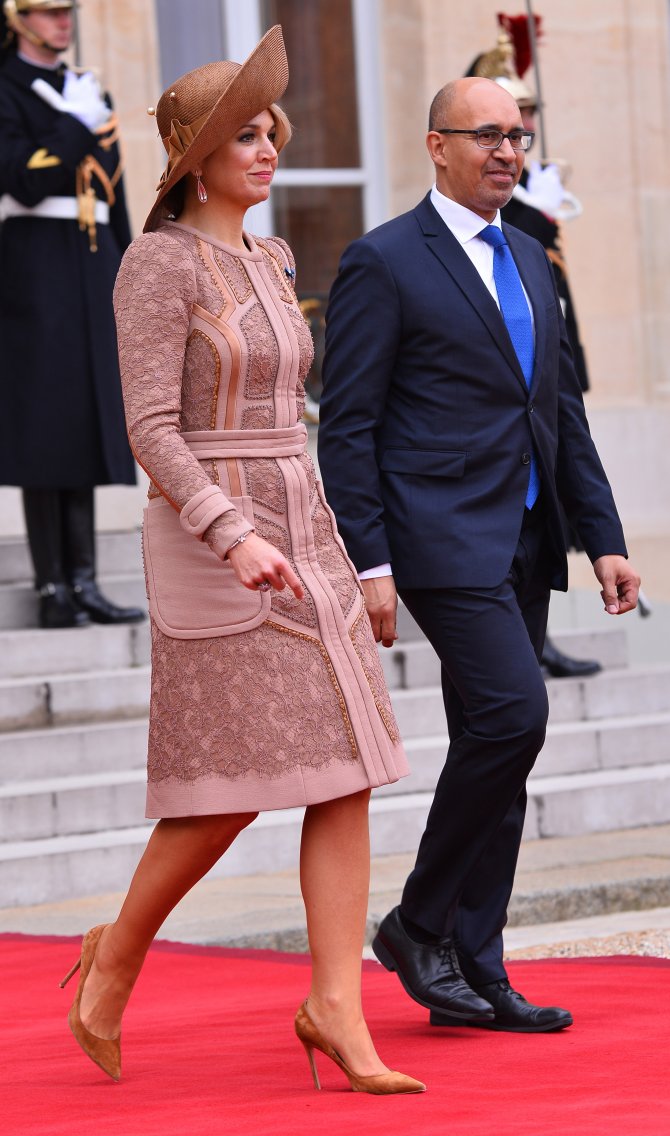 Hollanda Kralı Willem-Alexander Fransa'da