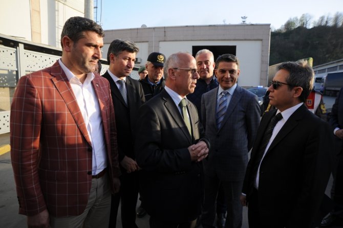 Sarp Sınır Kapısı'ndaki eylem