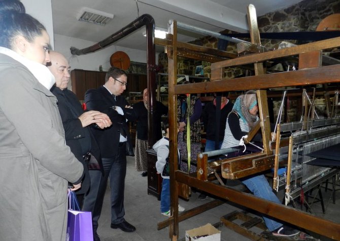 Nallıhan'da dokuma atölyeleri genişletiliyor