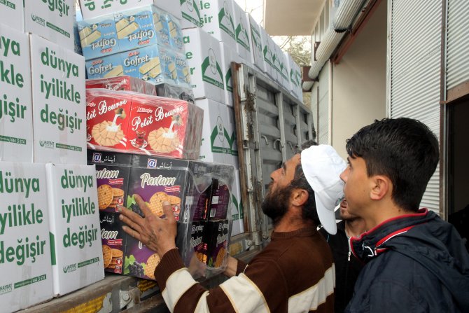 Bayırbucak Türkmenlerine yardım