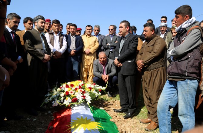 Kürt siyasetçi Kaya'nın cenaze töreni