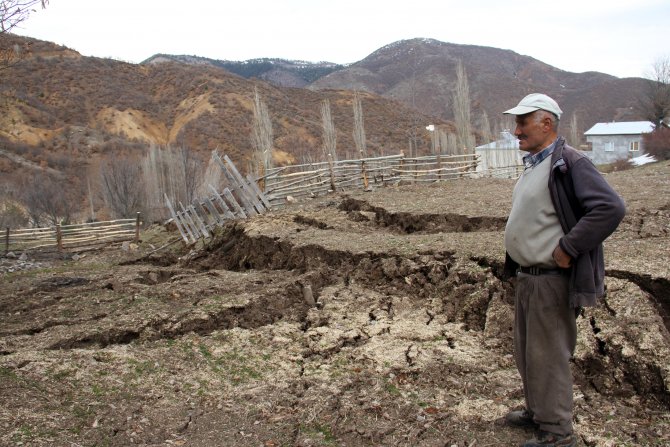 Köylülerin heyelan korkusu