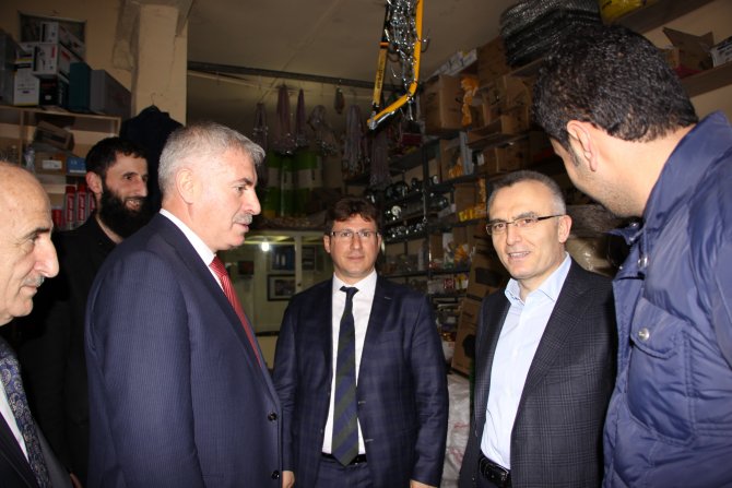 Maliye Bakanı Ağbal, Bayburt'ta