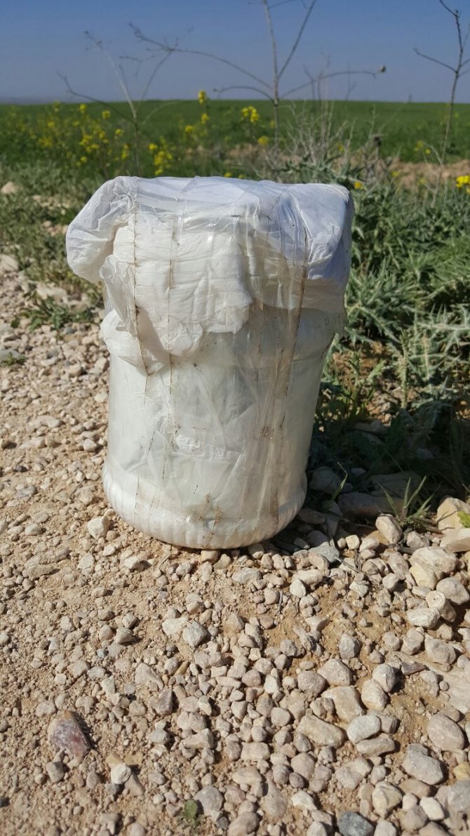Şanlıurfa'da 12 kilogram patlayıcı bulundu