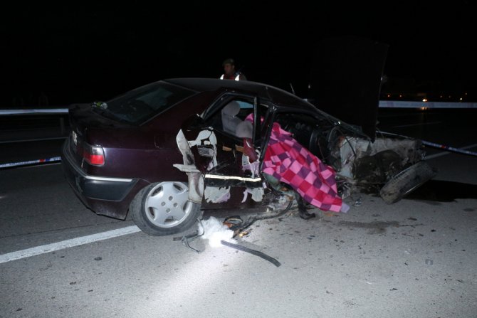 Burdur’da trafik kazası: 1 ölü, 3 yaralı