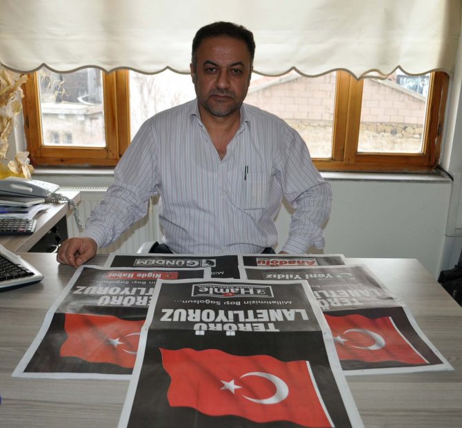 Niğde gazetelerinden teröre ortak tepki