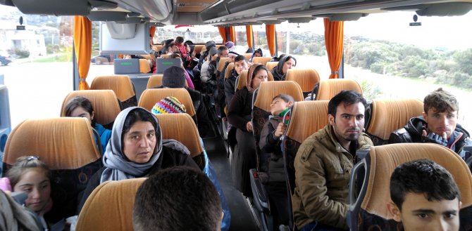 Çanakkale'de 99 yabancı uyruklu yakalandı