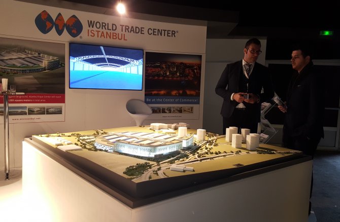 Dev fuar projesinin maketi Cannes'da sergileniyor