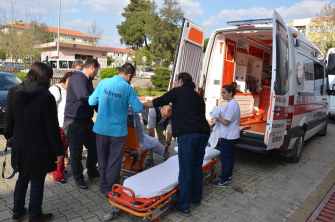 Mahkemeye ambulansla getirildi