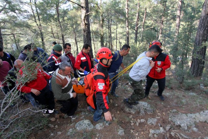 Muğla'da kayıp kişi ormanlık alanda bulundu
