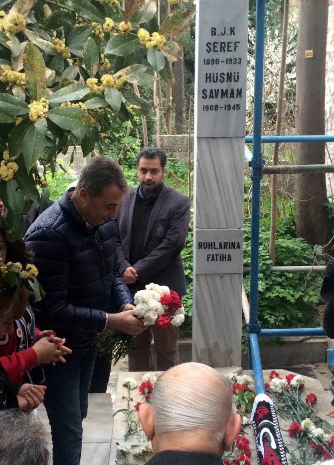 Beşiktaşlılar Şeref Bey'i andı