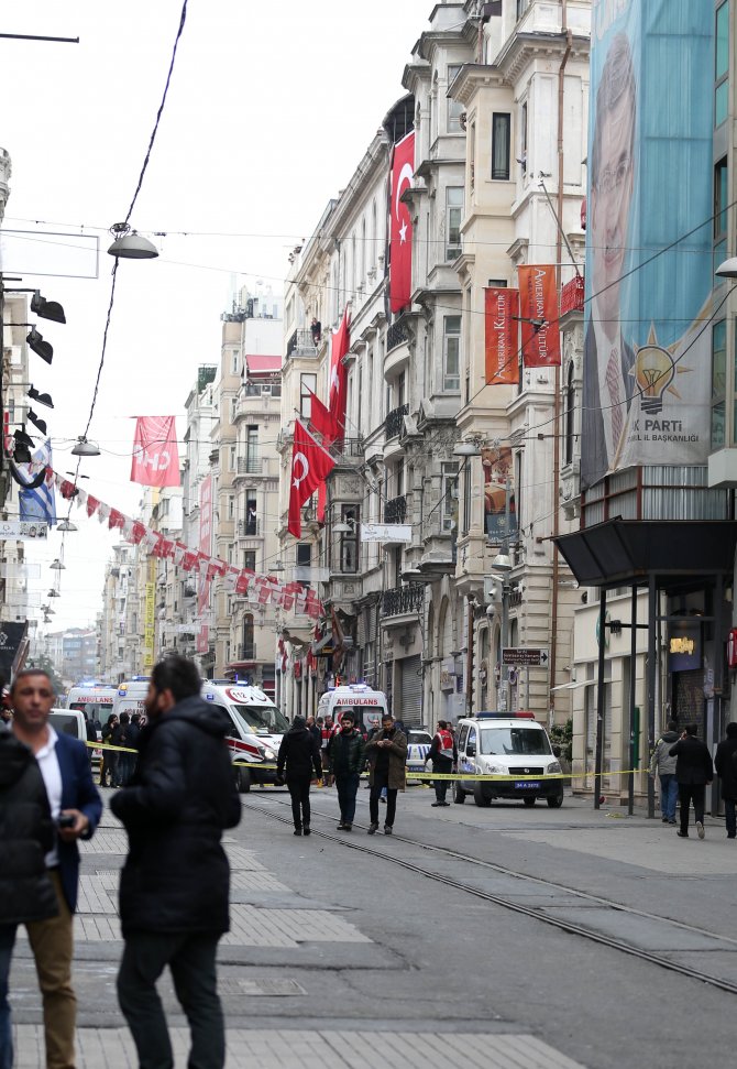 Beyoğlu'nda patlama