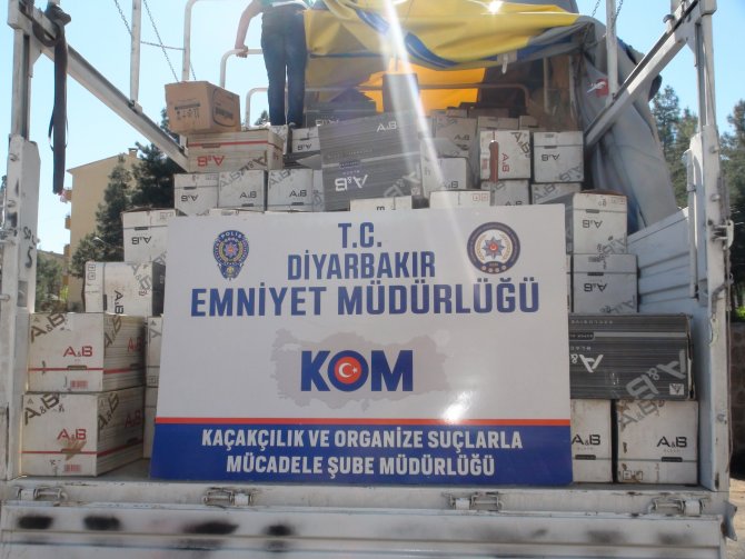 Diyarbakır'da kaçakçılık operasyonu