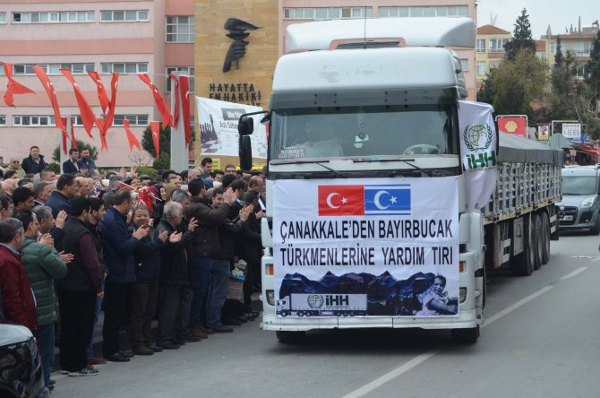 Bayırbucak Türkmenlerine yardım