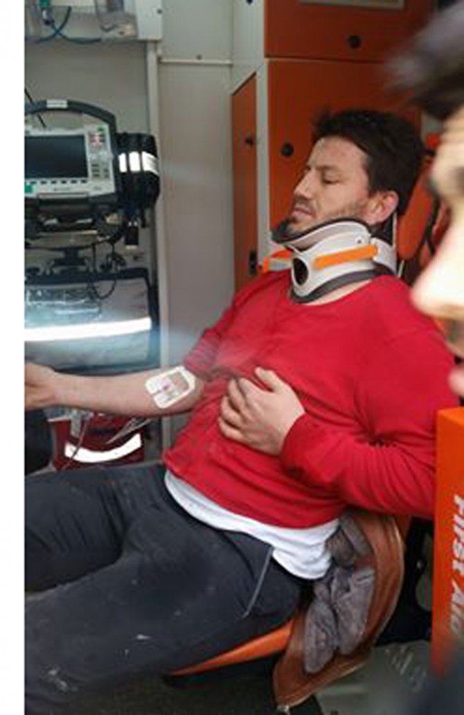 Nallıhan'da trafik kazası: 4 yaralı