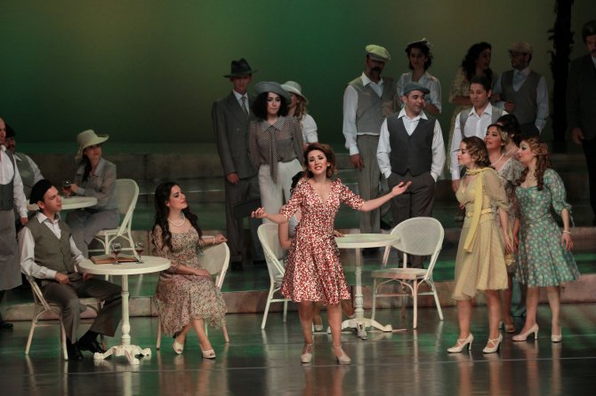 Donizetti'nin "Aşk İksiri" Samsun'da sahnelendi