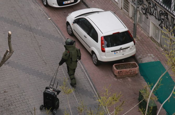Fatih'te şüpheli araca inceleme
