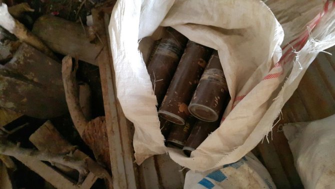 Bölücü örgüt "havan" kullanıyor