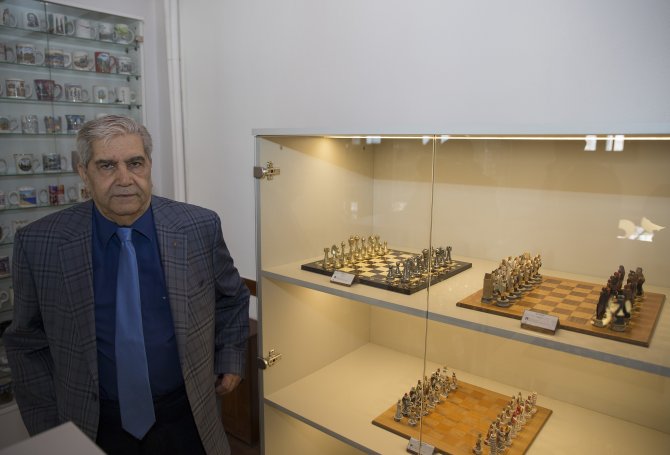 Guinness'teki satranç koleksiyonu Ankara'da