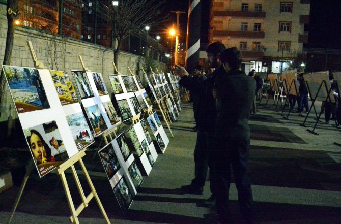 Terör mağduru ailelerin dramı fotoğraf karelerinde