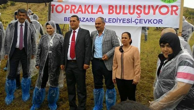 Beypazarı ilçesinde hedef 30 bin fidanı toprakla buluşturmak
